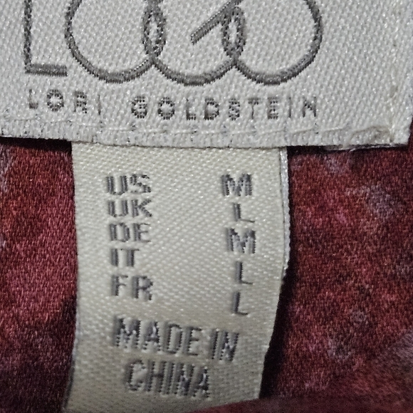 Logo Lori Goldstein tunic size medium - Picture 6 of 14